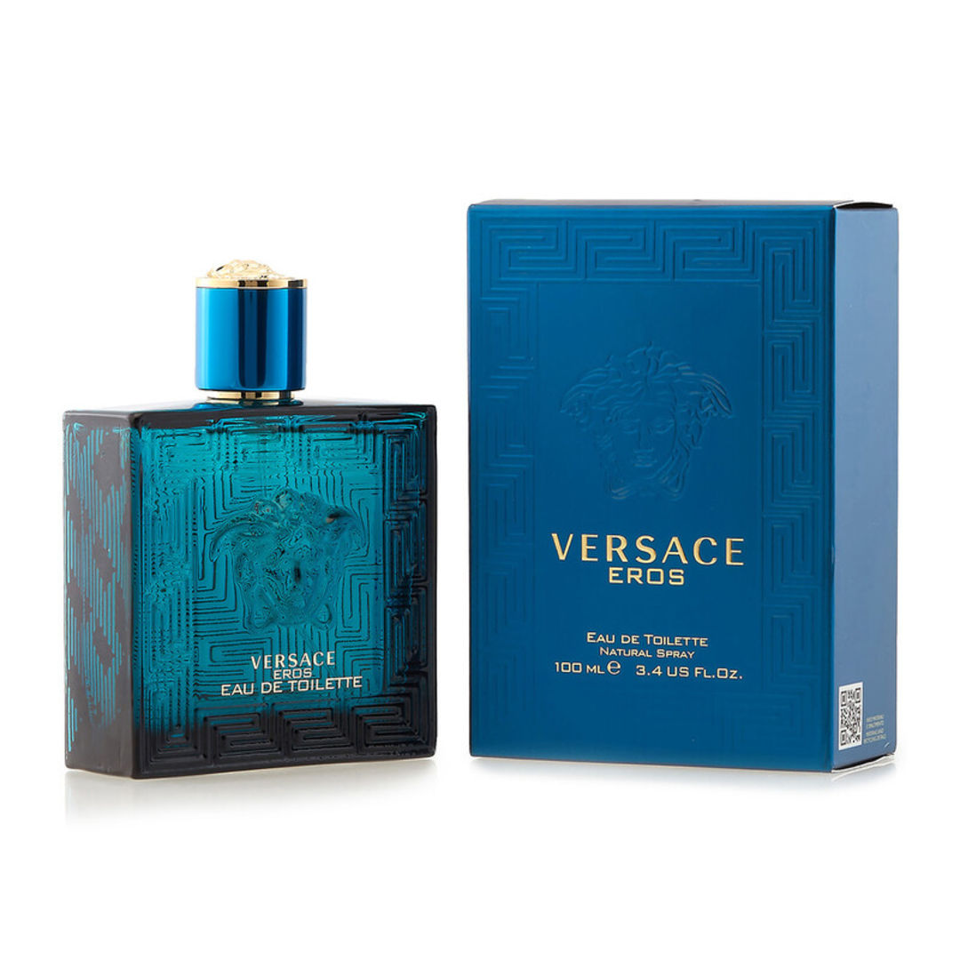 Versace Eros Eau de Toilette for Men, 100ml