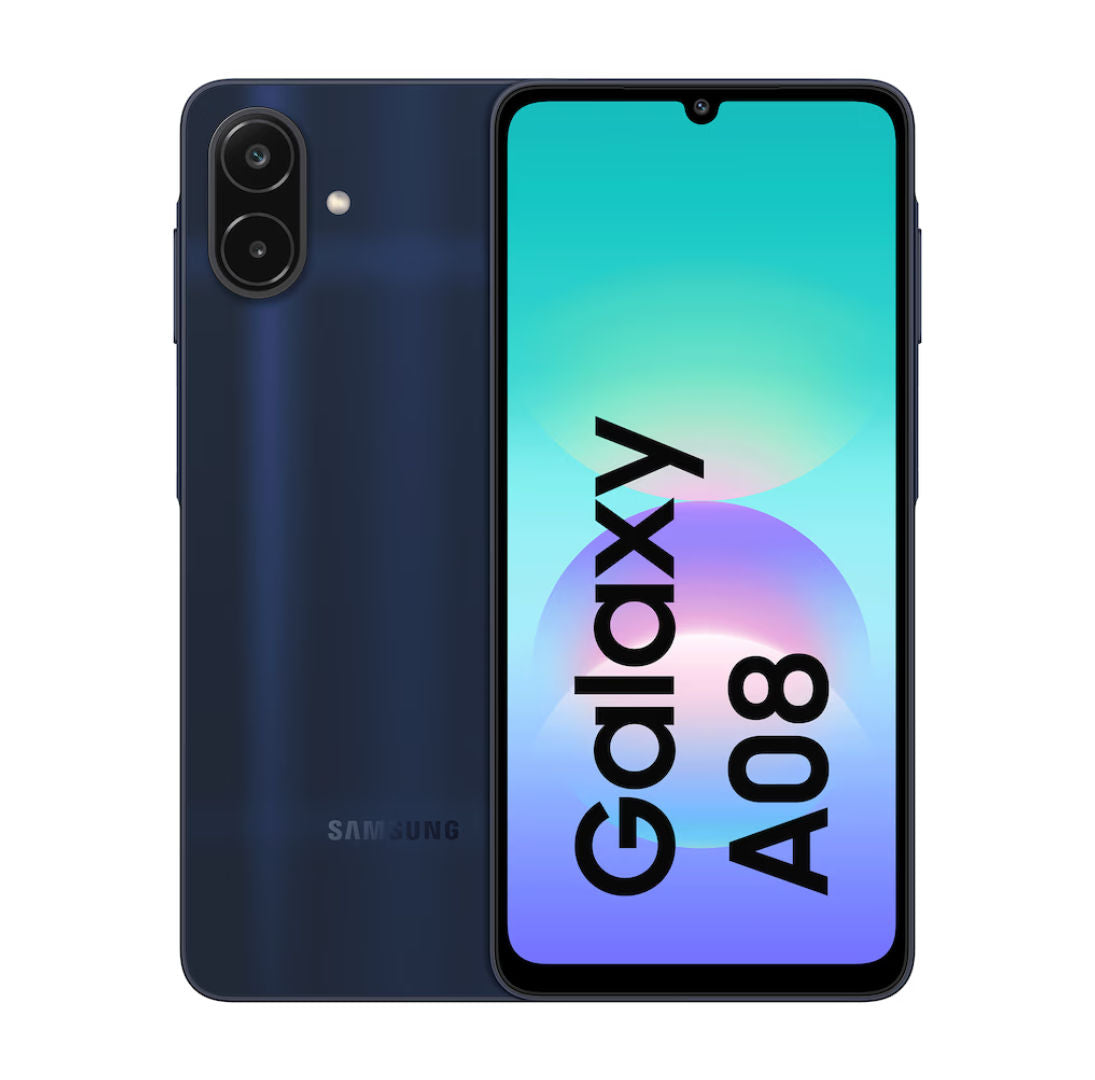Samsung Galaxy A08 4GB/64GB LTE Dual SIM Smartphone - 6.7" HD+ PLS LCD, 50MP Camera, 6000mAh Battery