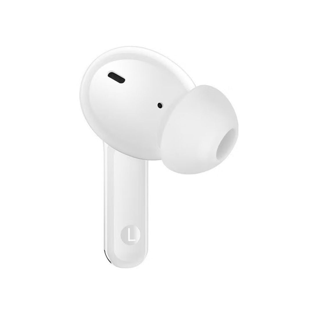 Realme T100 Buds True Wireless Earbuds with AI Environmental Noise Cancellation, White