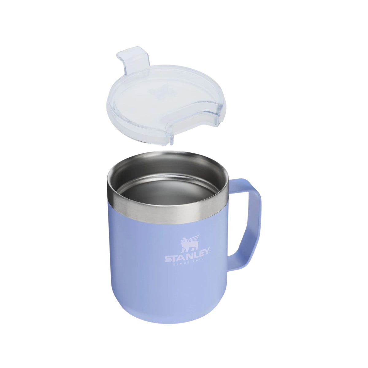 Stanley Everyday Camp Mug, 355ml / 12 oz Insulated Coffee Mug, Hydrangea