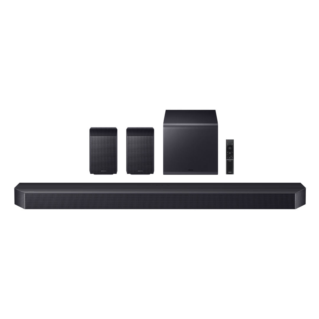Samsung Q-Series Soundbar 11.1.4ch Subwoofer & Rear Speaker 2026, Black, HW-Q990H/ZN