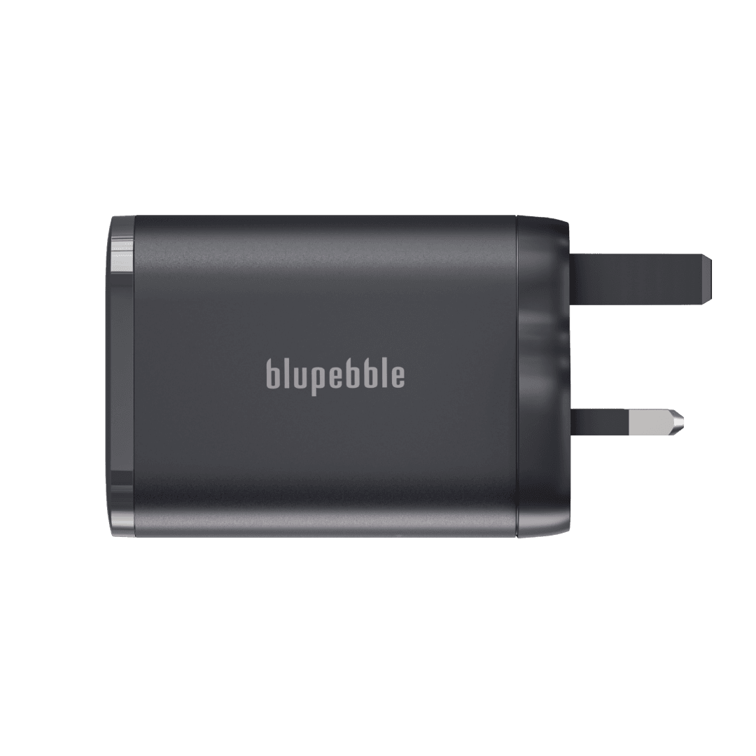 Blupebble Powercore 67W 2 Ports Pd Gan Fast Charger Pd67W With Led Indicator, Black