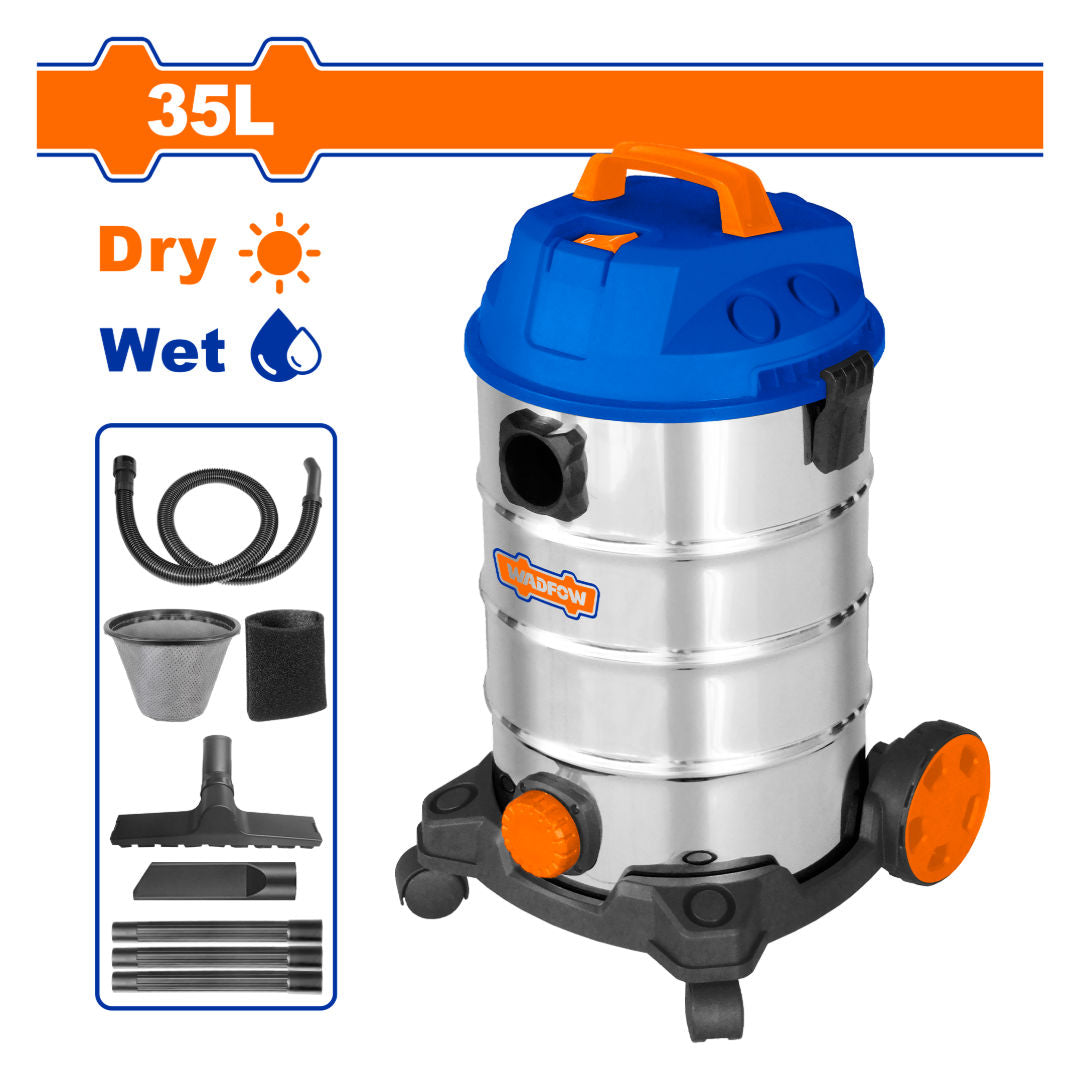 مكنسة كهربائية رطبة وجافة من WADFOW