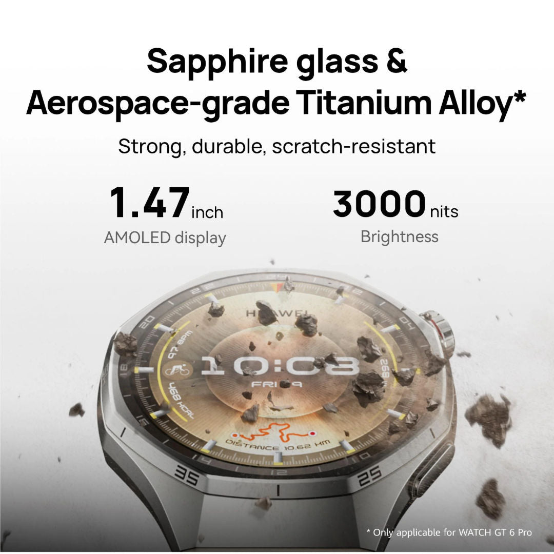 Huawei Watch GT 6 Pro Smartwatch, 46mm