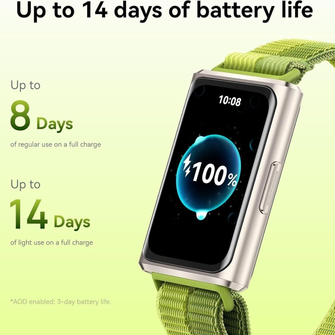 Huawei Band 11 Pro Smartwatch with GPS, Aluminium Alloy Case, Large 1.62Inch Display, Heart Rate