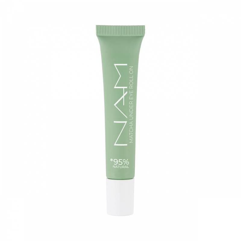 NAM Matcha Under Eye Roll On Cooling Primer for Dark Circles & Puffiness, 15ml