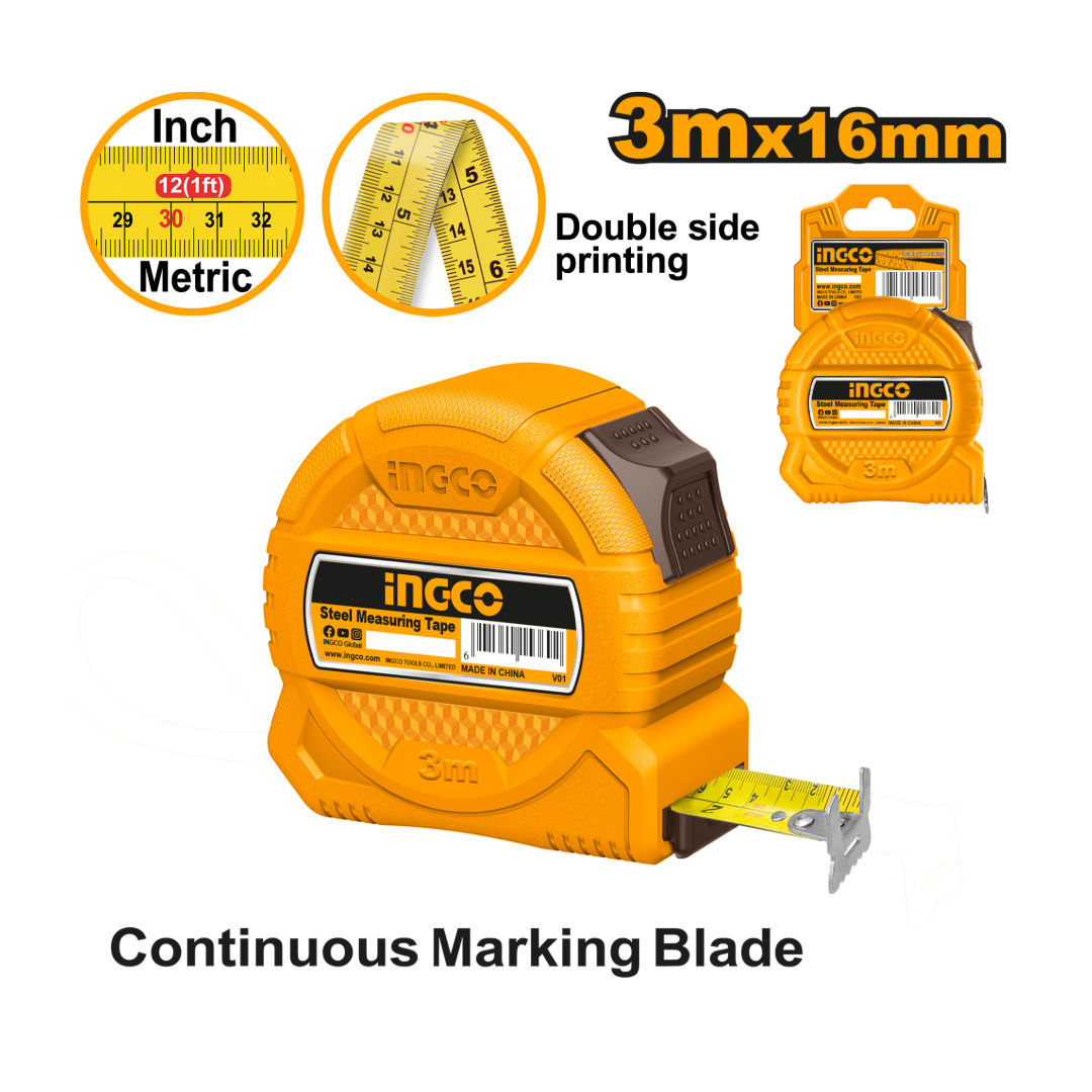 INGCO Steel Measuring Tape