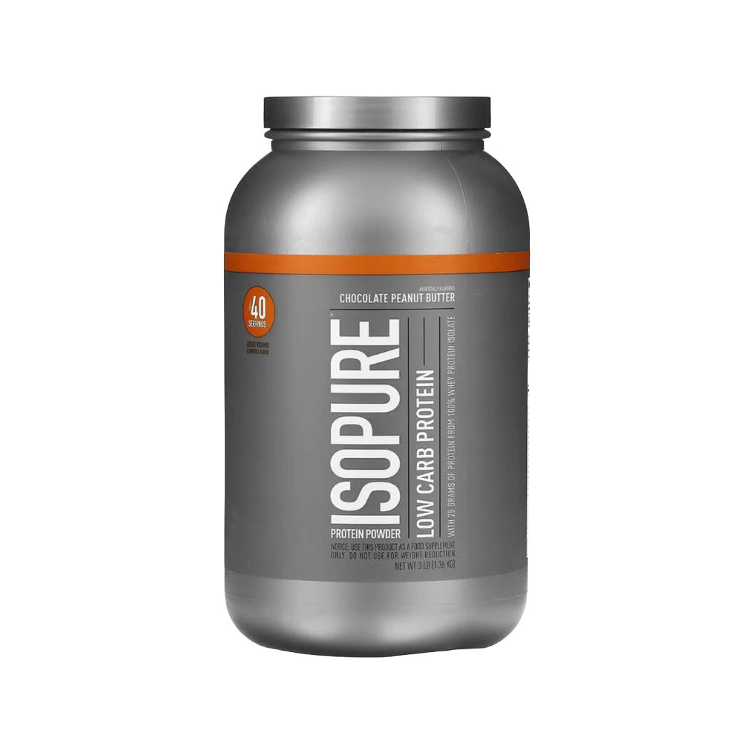 Nature's Best Isopure Low Carb Protein, Chocolate Peanut Butter, 3 LB