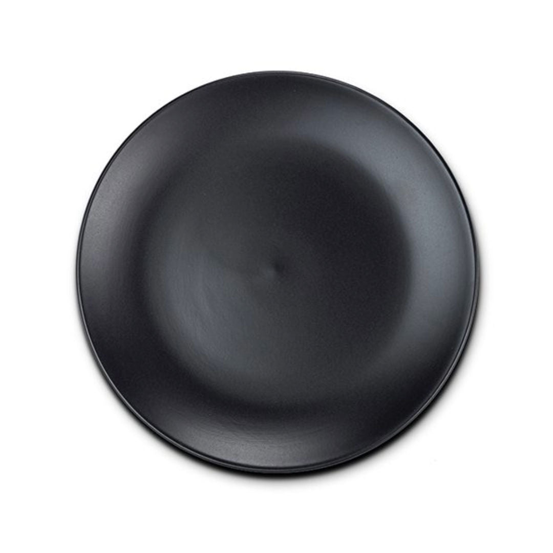 NAVA Stoneware Fruit Plate Soho, Black, 21cm