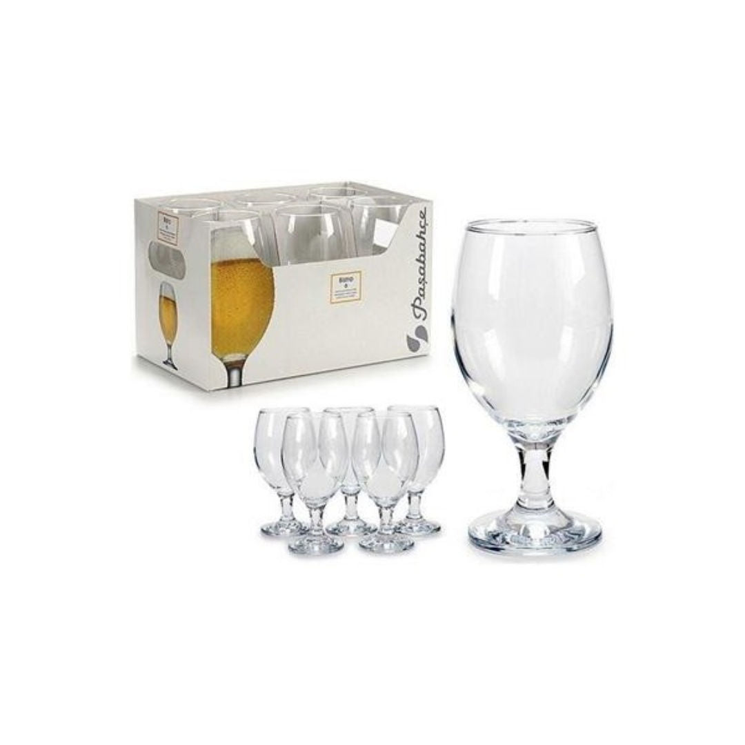Pasabahce Bistro Stemware Glass Set, 6 Pieces
