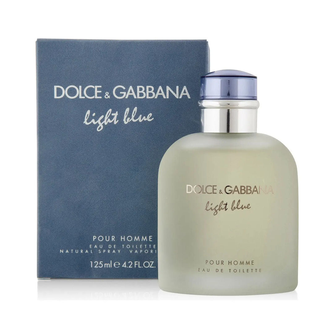 Dolce and Gabbana Light Blue Eau de Toilette for Men, 125ml