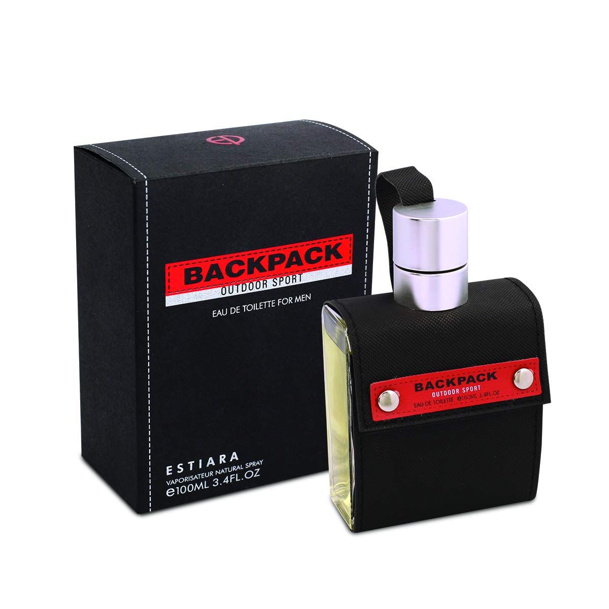 Estiara Backpack Outdoor Sport Eau De Toilette For Men, 100ml