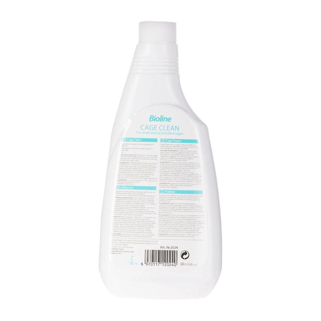 Bioline Cage Clean, Weight 500ml