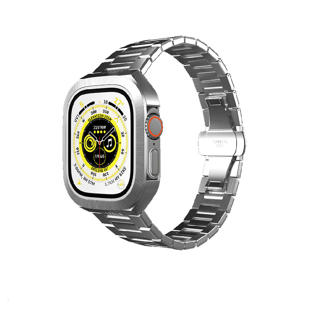 Levelo Royal Stainless Steel Apple Watch Band, 49mm
