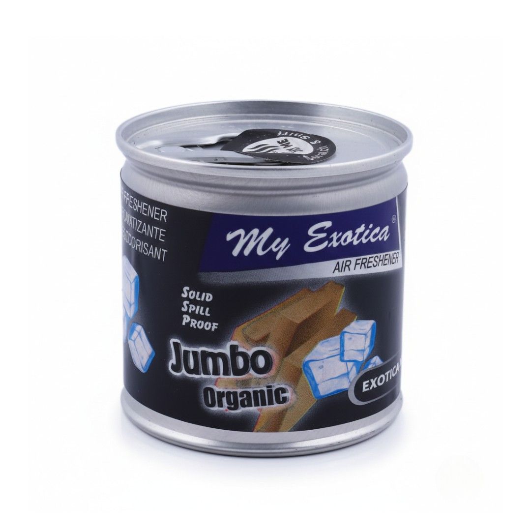 Exotica Jumbo Organic Car Air freshener Can, Cup Holder