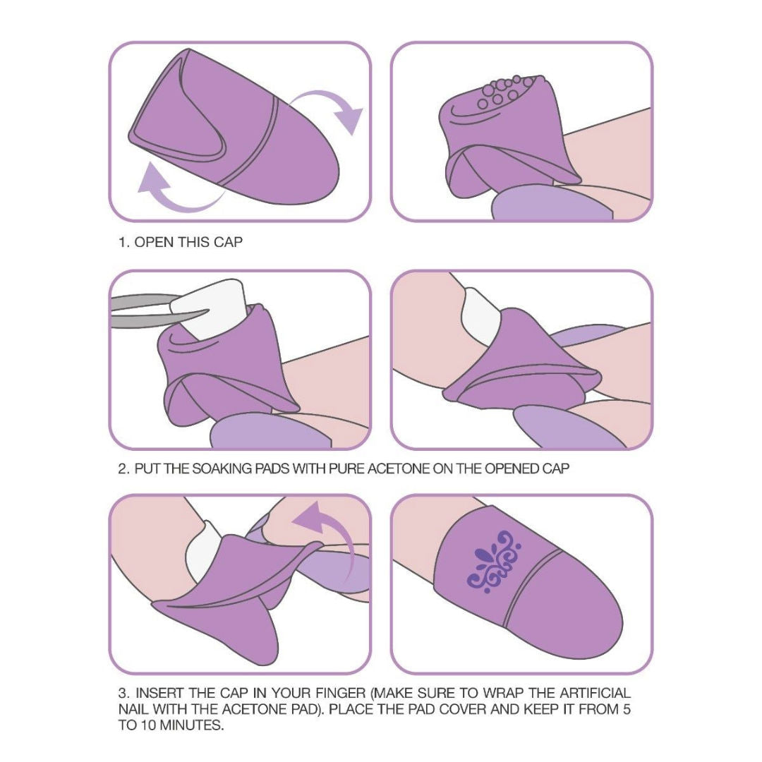 غطاء Novell Soak Off، عبوة واحدة