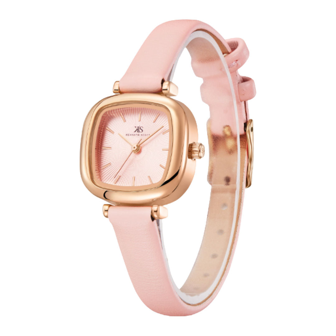Kenneth Scott Women’s Analog Square Dial Watch, K22525 Series
