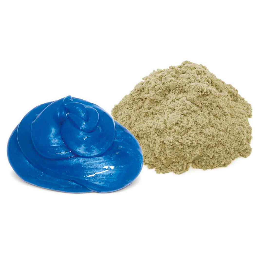 Cra-Z-Slimy 2-in-1 Metallic Slime & Sand Combo Bucket