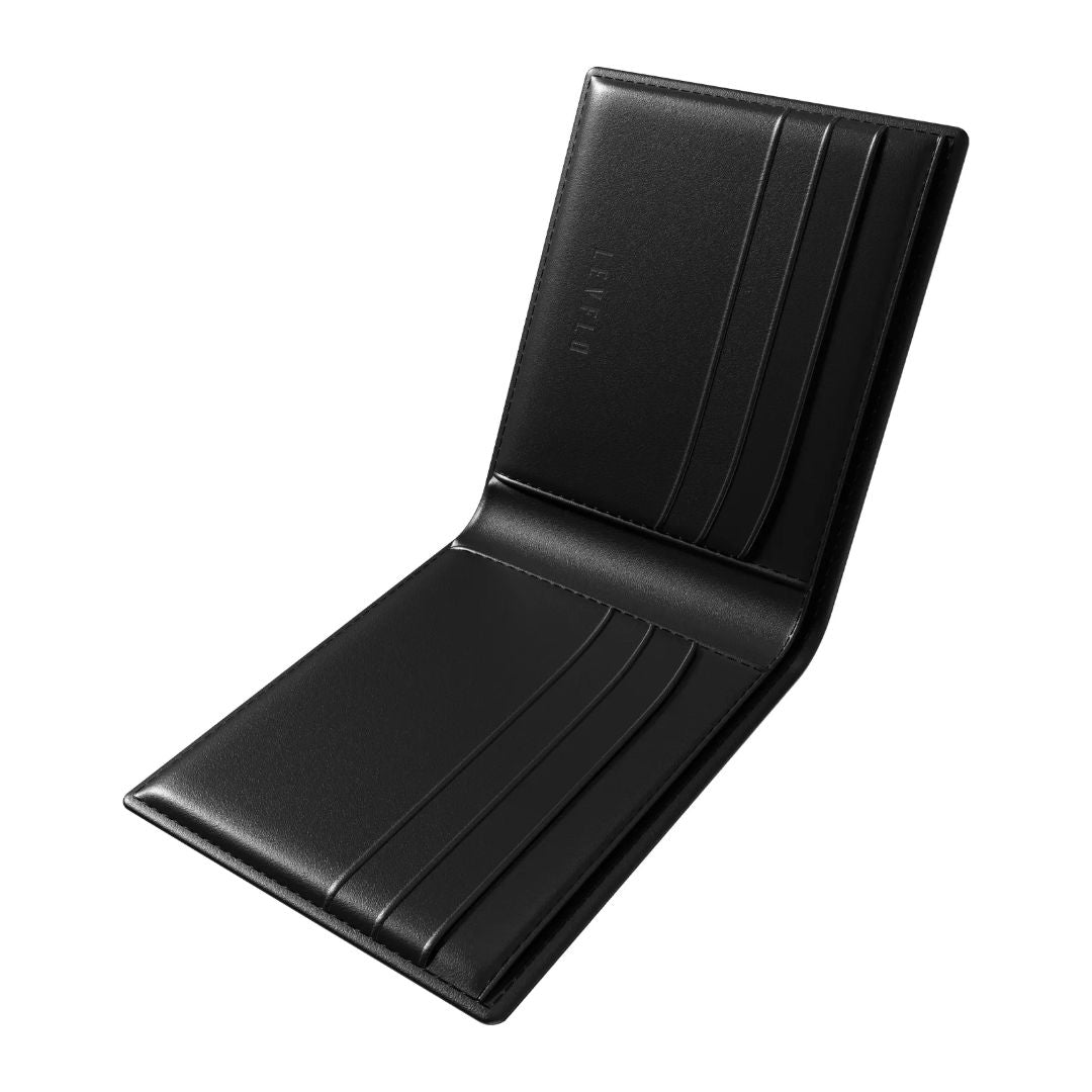 Levelo Billfold Mens Genuine Leather Wallet