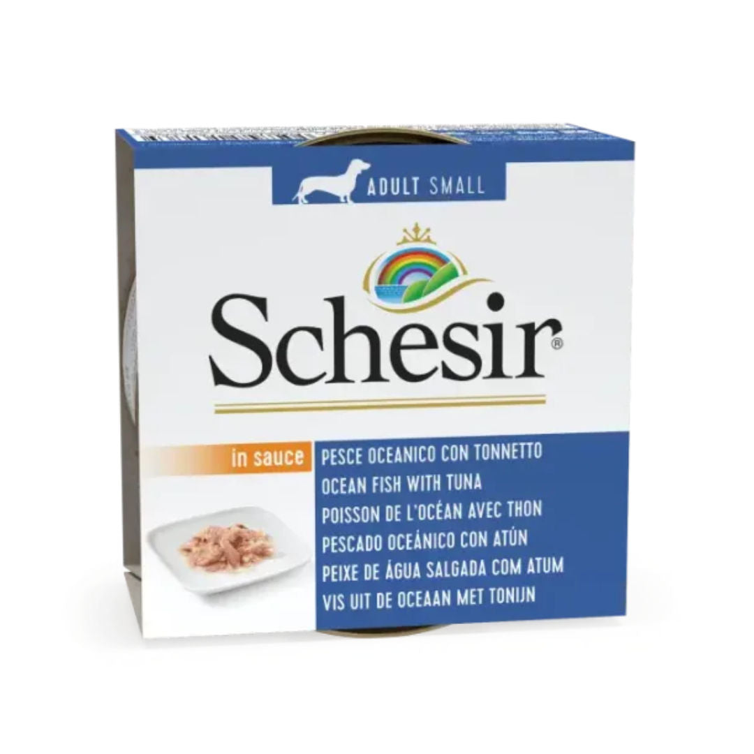 Schesir Wet Food Ocean Fish & Tuna For Dog, 85gm