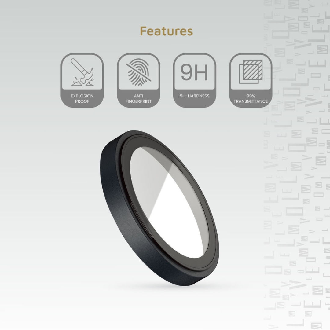 Levelo Duo Camera Lens Protector For iPhone 16 & 16 Plus