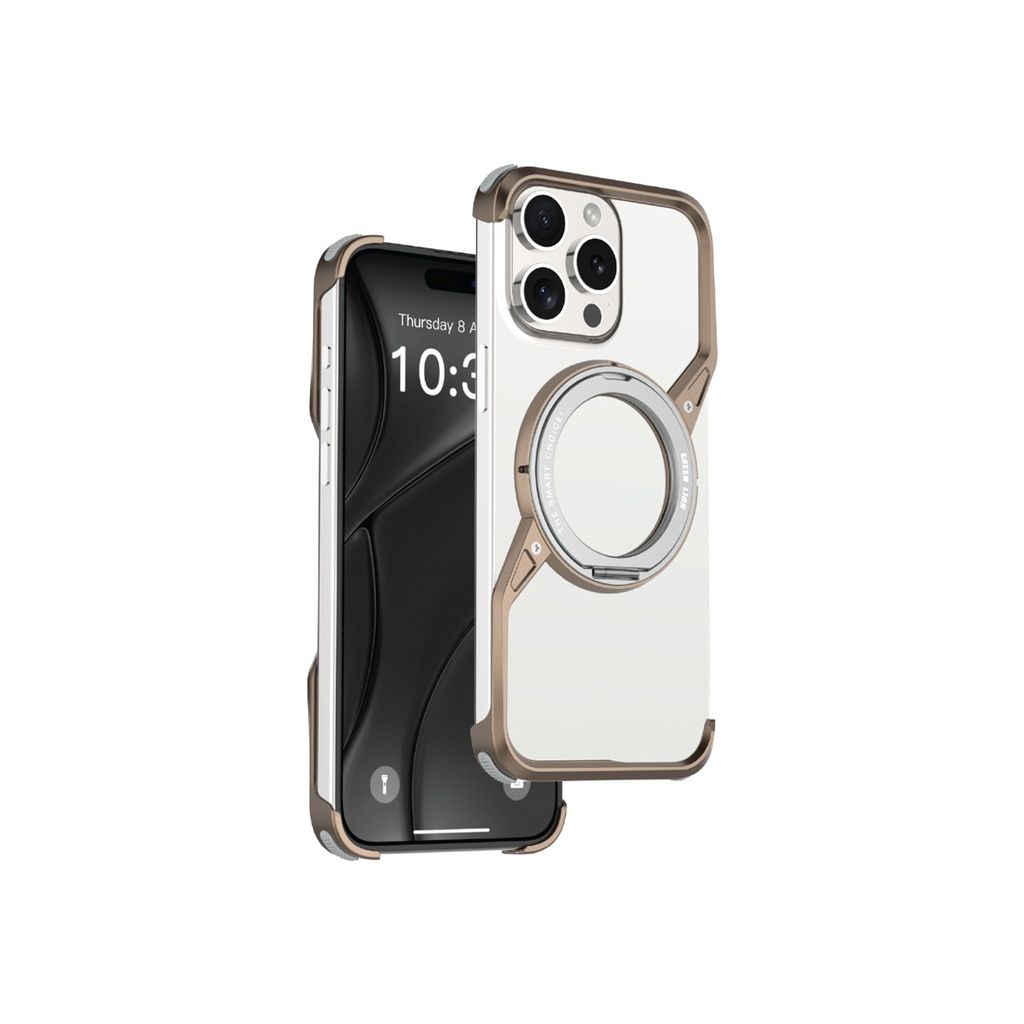 Green Lion Edge Y MagSafe Bezel Less Case for iPhone 16 Pro Max/Pro