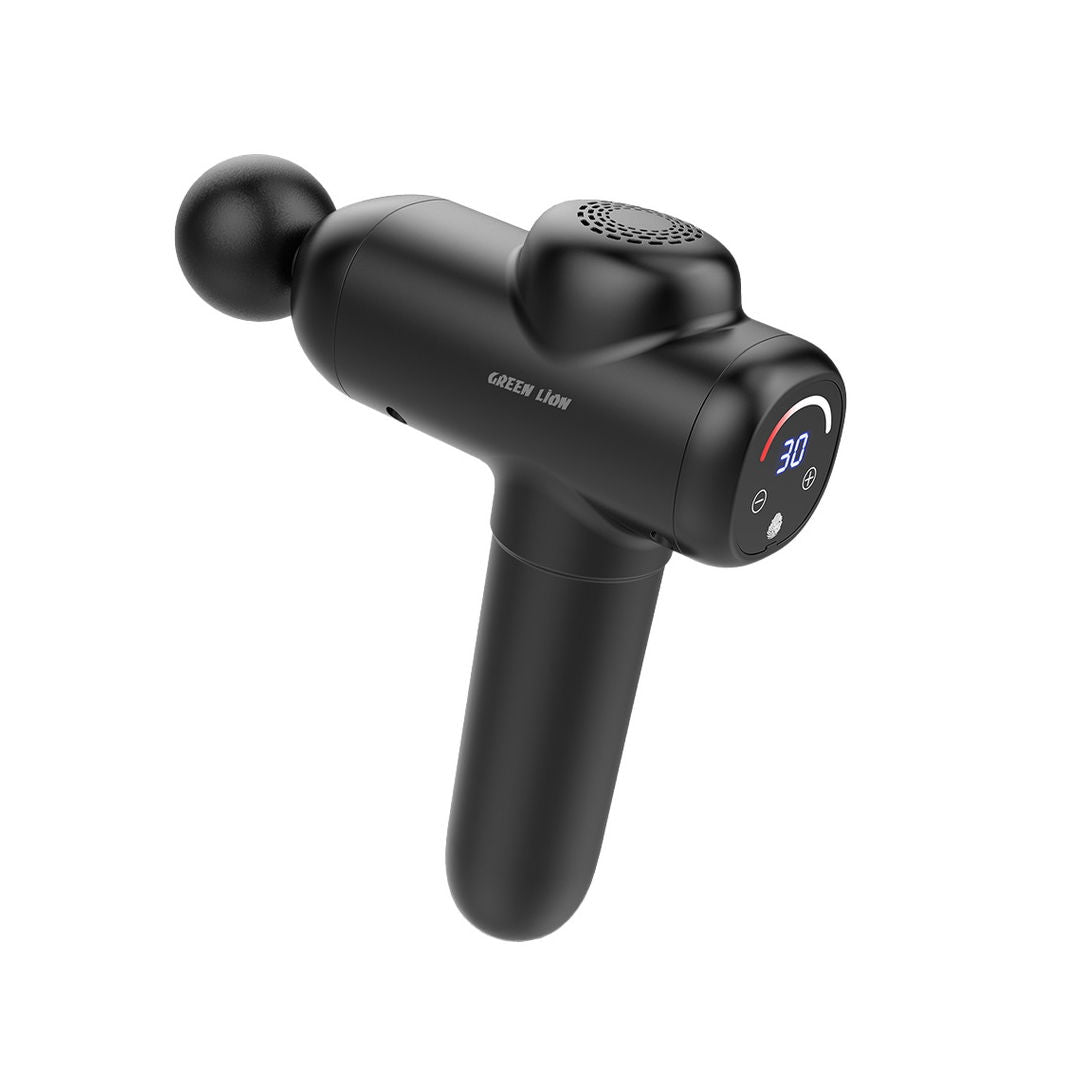 Green Lion Wave Massager Gun, Black