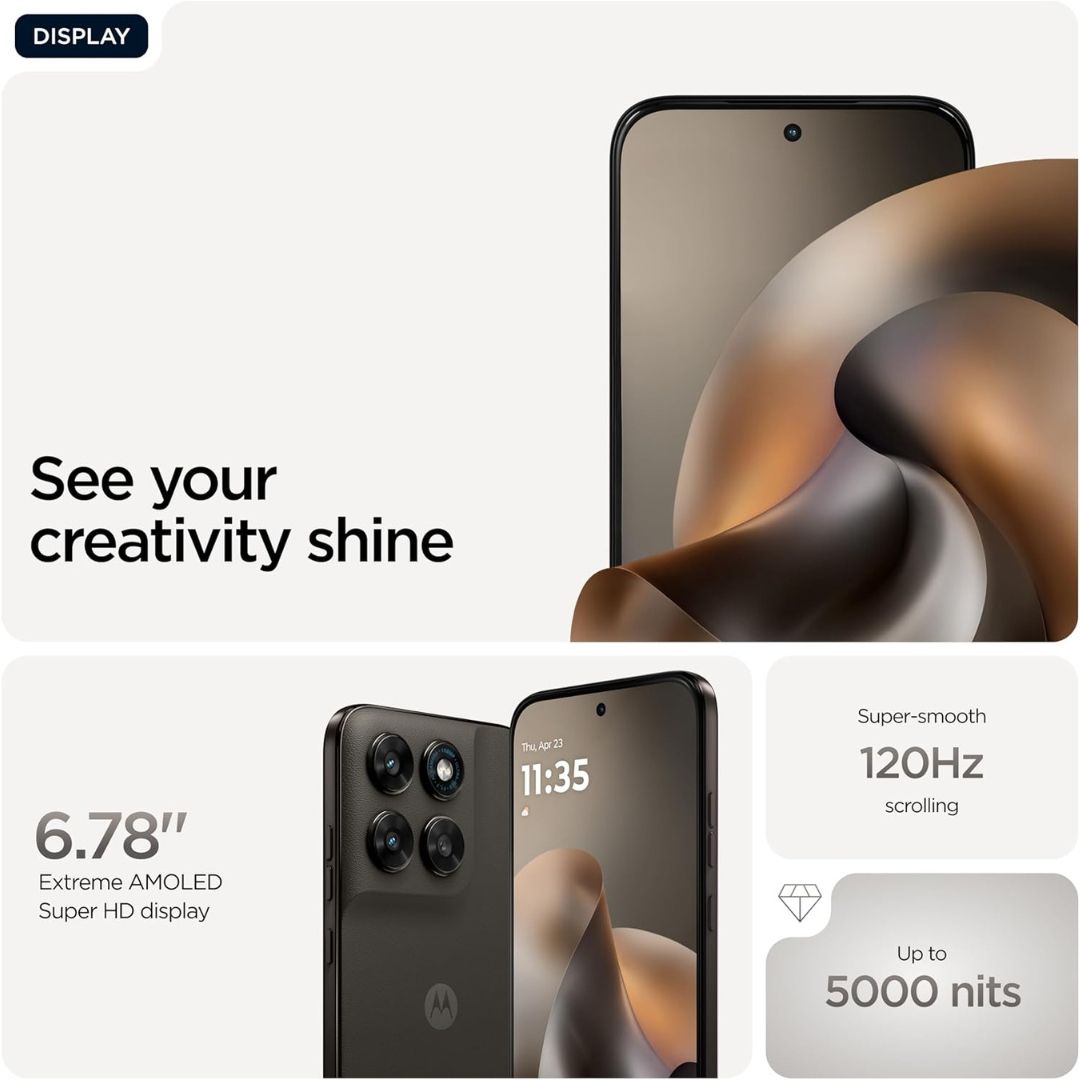 MOTOROLA MOTO G77 5G 8+16GB RAM Boost, 256GB ROM, 108MP ultra-res camera powered by moto ai