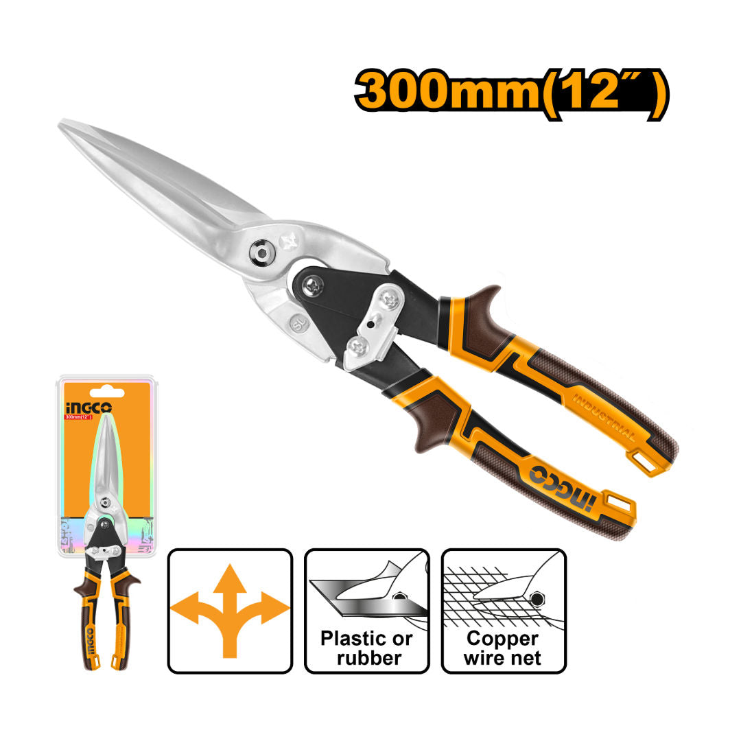 INGCO 12" Straight Aviation Snip