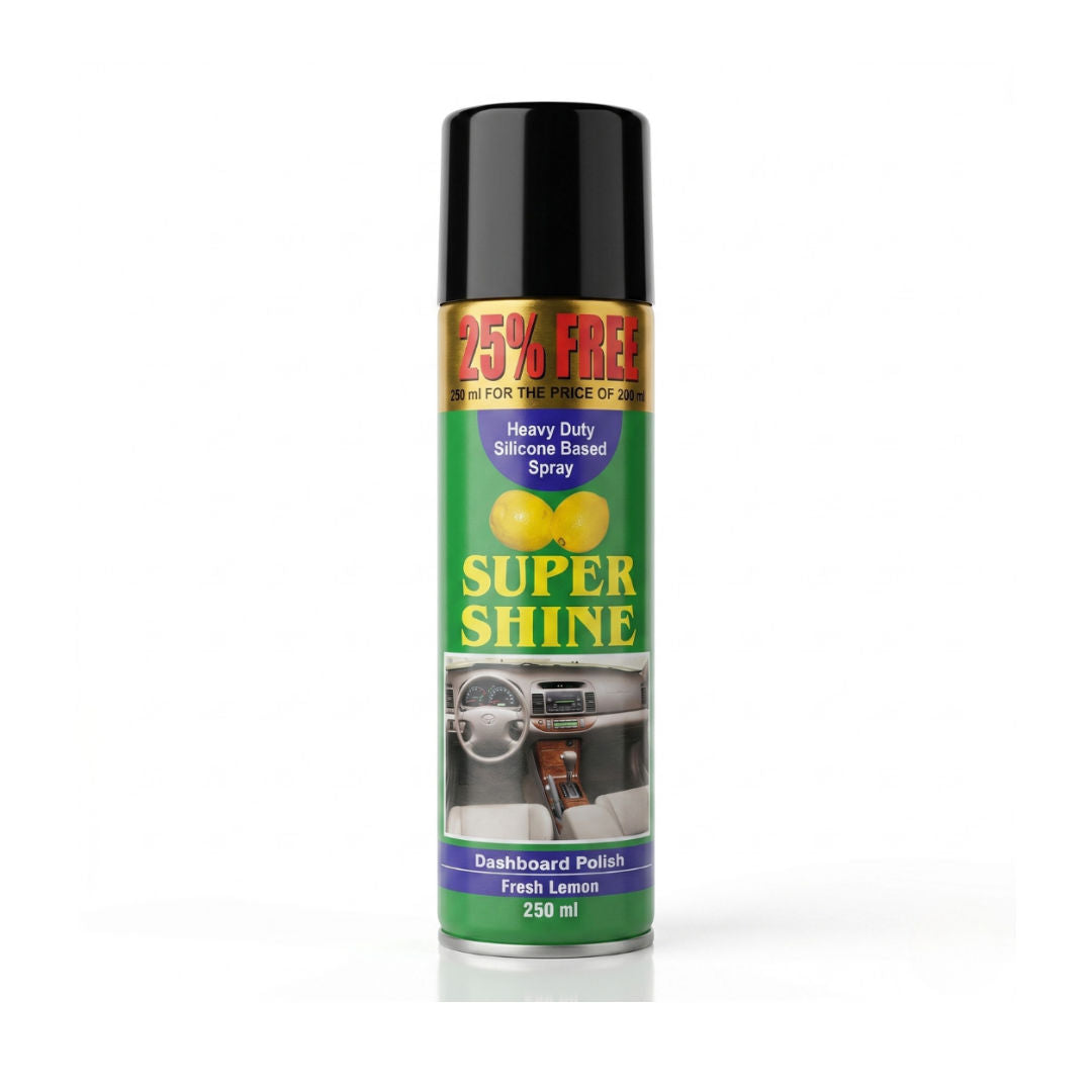 Super Shine Heavy Duty Dashboard Polish Spray, 250ml