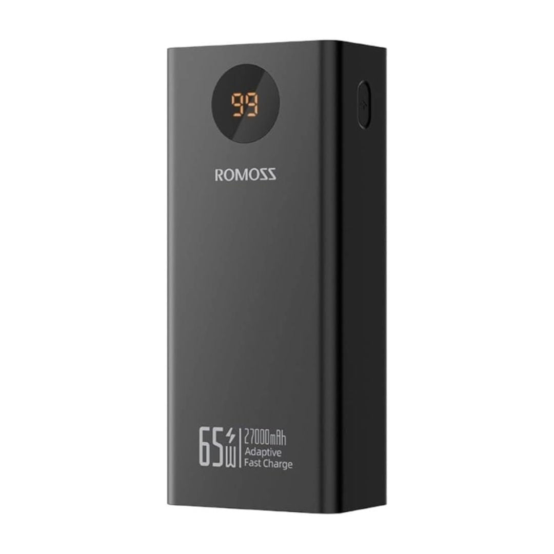 Romoss Pro 65W 27000mAh Power Bank, Black, PEA27SPro