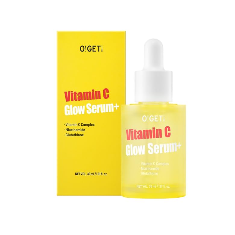 O!GETi VitaminC Glow Serum Plus, Hydrating Brightening Serum, 30ml