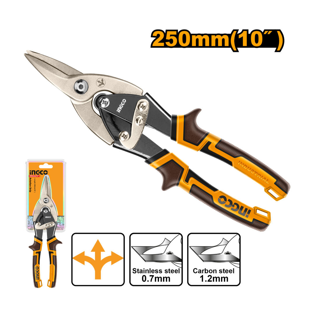 INGCO Aviation Snip, 10"/250mm