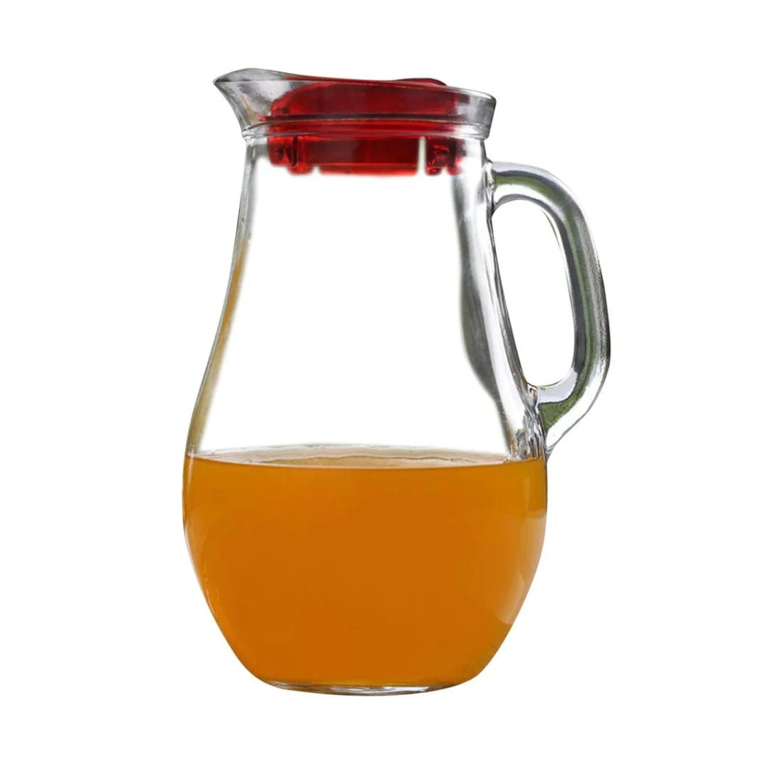 Pasabahce Jug With Red Cover