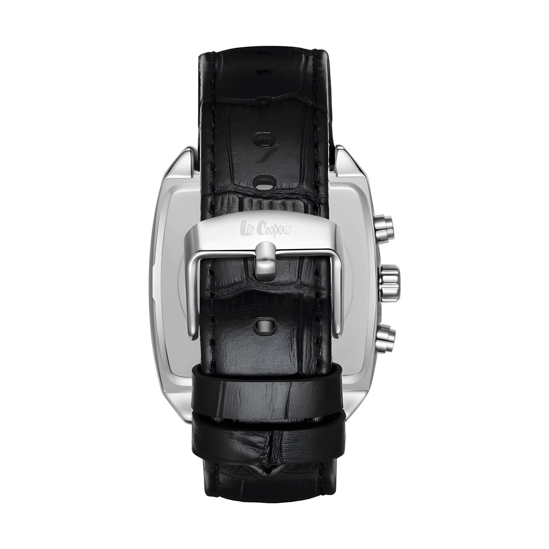 Lee Cooper Men's MultiFunction Black Dial Watch, LC08180.351