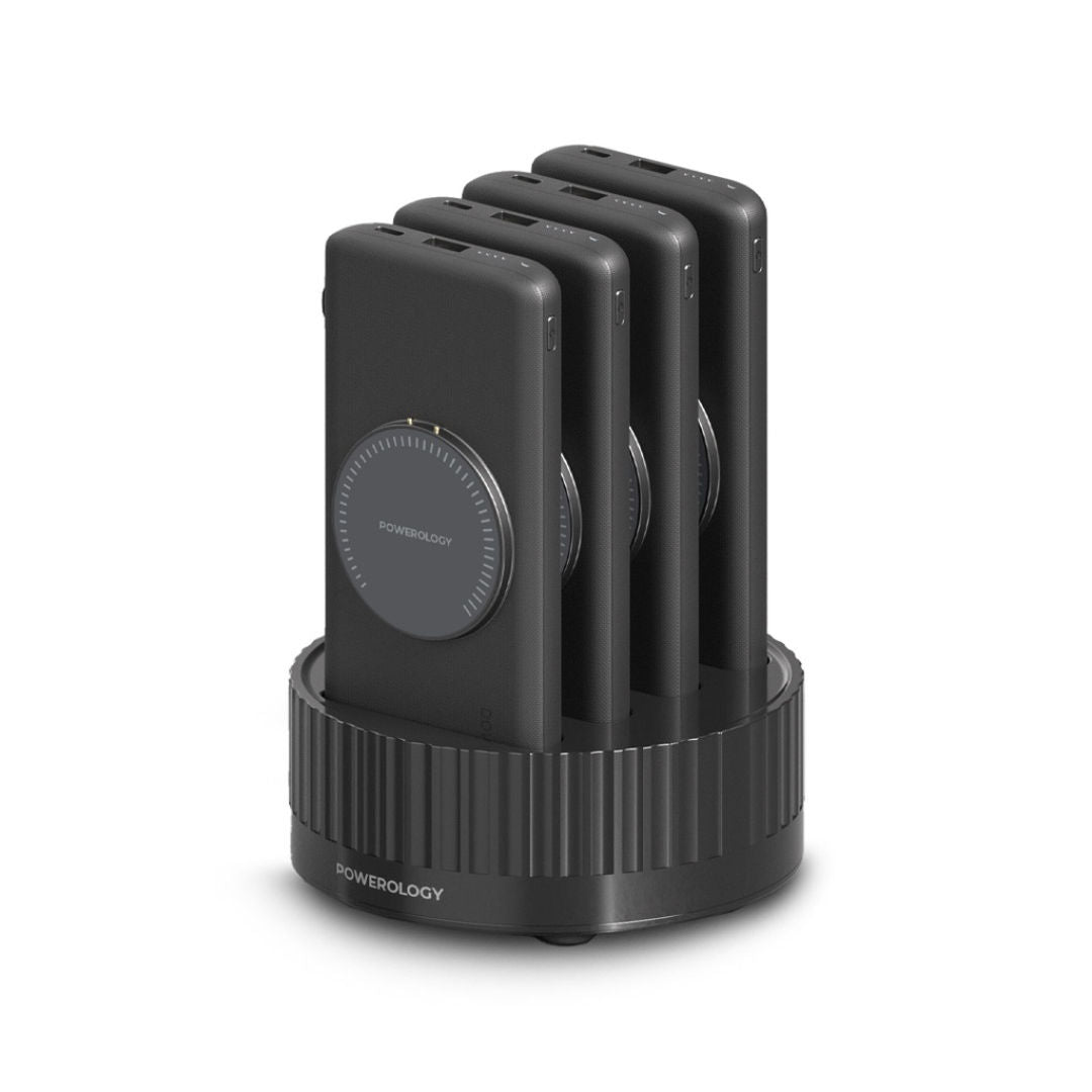 Powerology 4-in-1 Station 10000mAh PD 100W QC Wireless Power