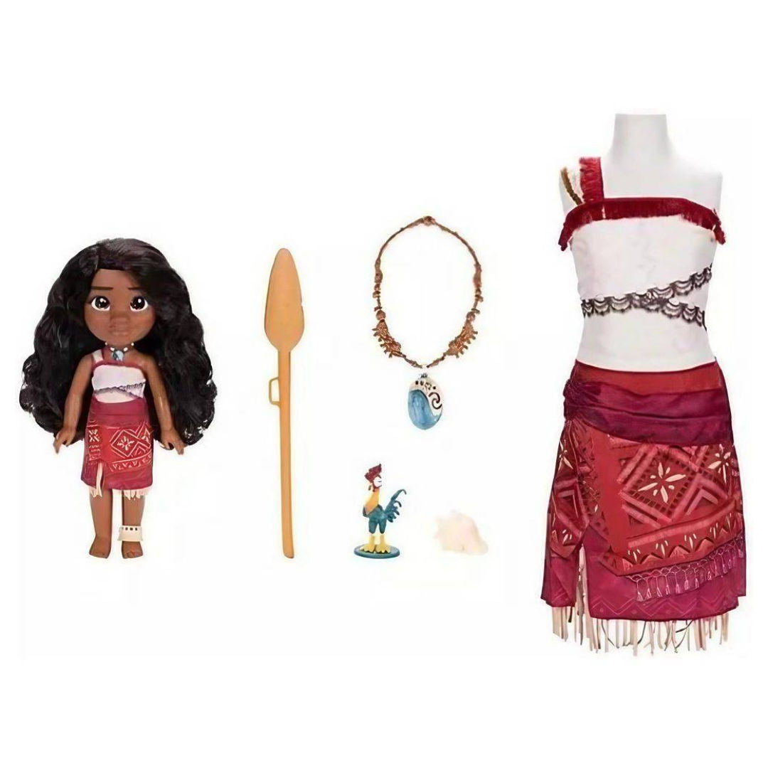 Disney Moana 2 Ultimate Moana Doll & Dress-Up Set