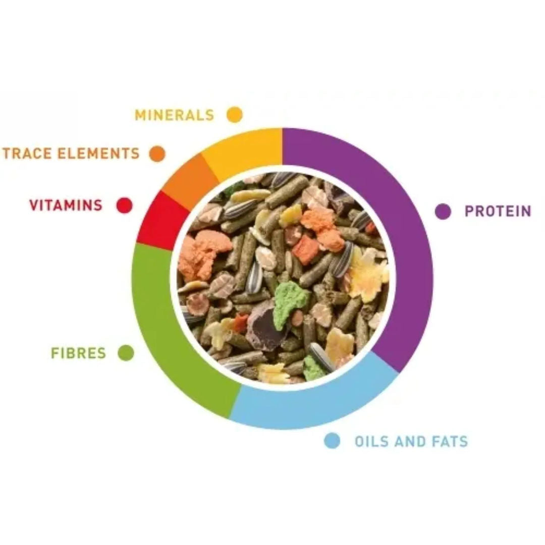 Padovan GrandMix Rabbit Diet Nutrient-Rich Coniglietti, 850g