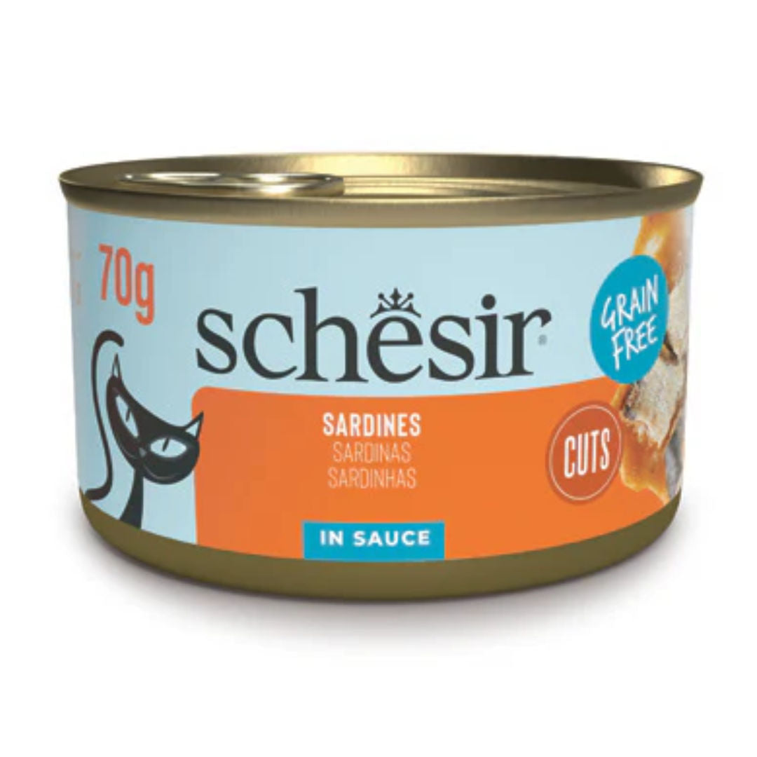 Schesir In Sauce Adult Cat Wet Food, 70gm