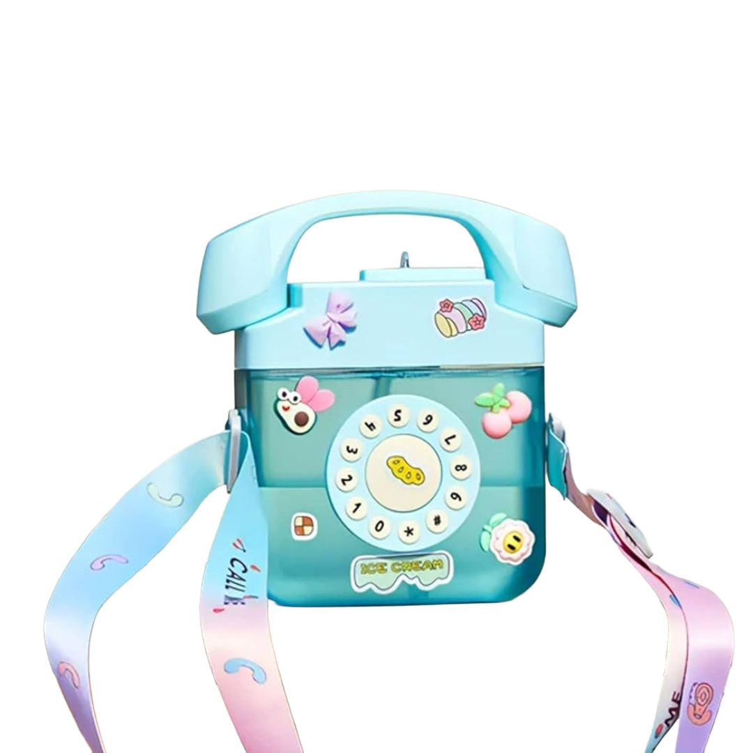 Twisoo Kids Water Plastic Bottle Telephone, 400ml