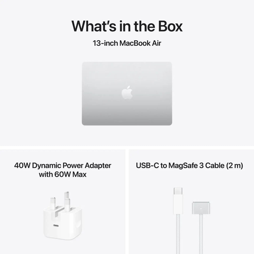 Apple MacBook Air 13-inch M5 Chip, 10 Core CPU, 8 Core GPU, 16GB RAM, 512GB SSD, Arabic Keyboard, MDHE4AB/A, Midnight