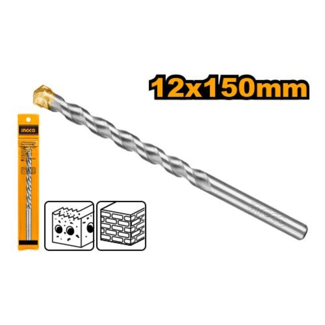 INGCO Masonry Drill Bit, Tungsten Carbide Tip