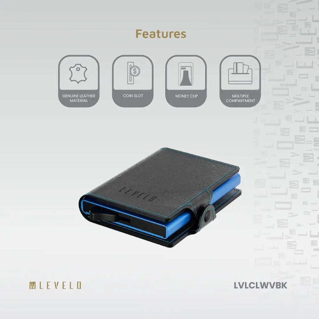 Levelo Cache Genuine Leather Wallet