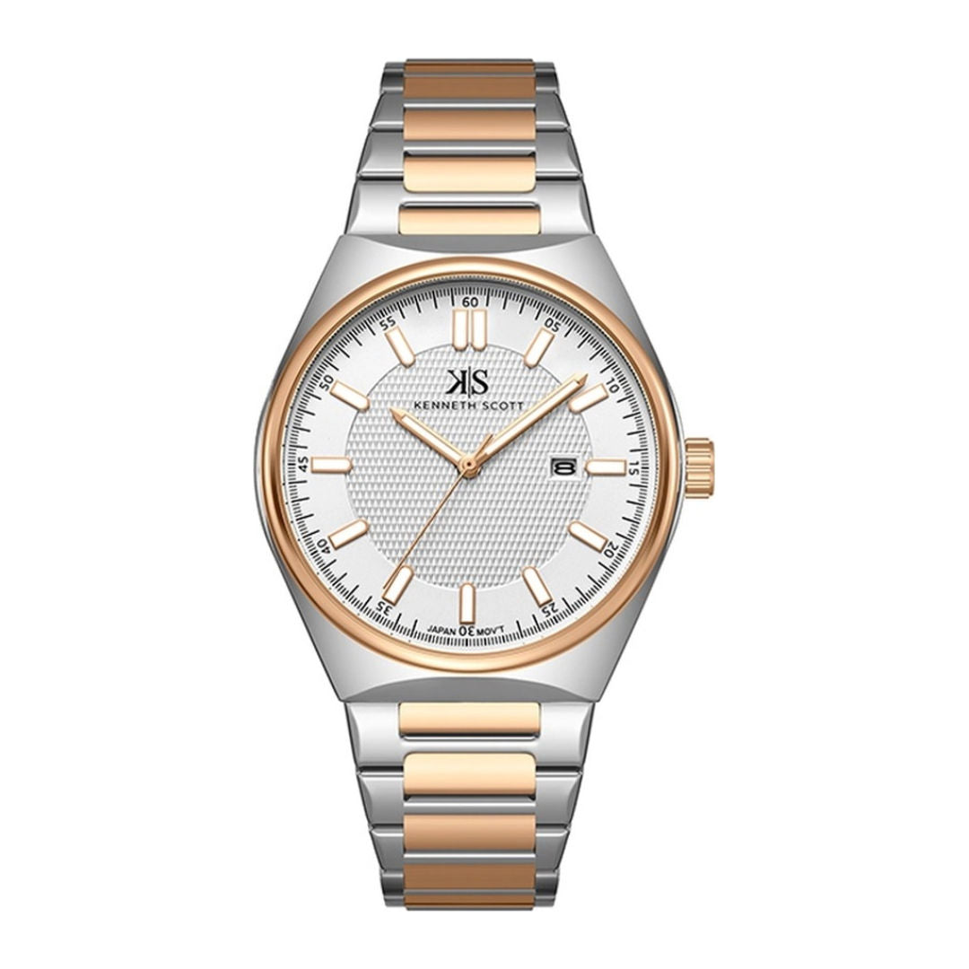 Kenneth Scott Men's Analog Watch, K24016 Series