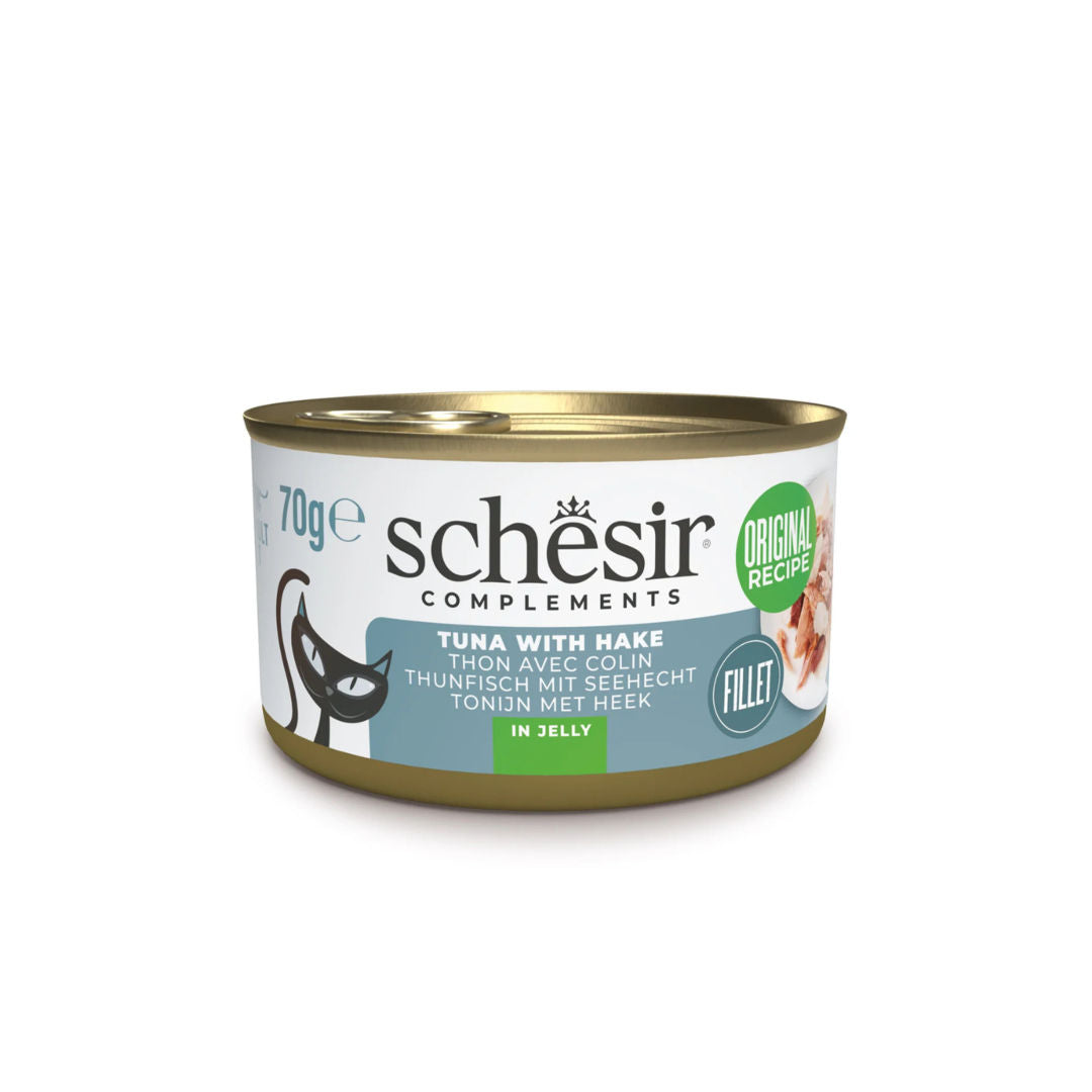 Schesir Complements Cat Wet Food in Jelly Can, 70g