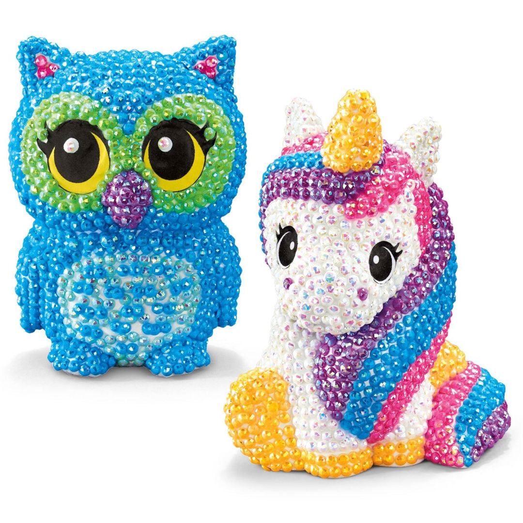 Cra-Z-Art Shimmer n Sparkle 3D Crystal Gem Creations Craft Kit
