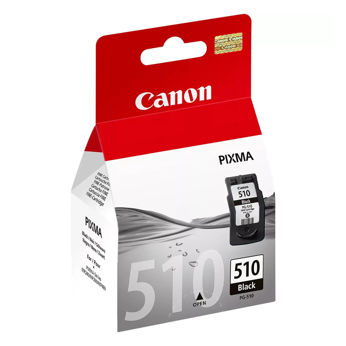 Canon PG-510BK Ink Cartridge, Black