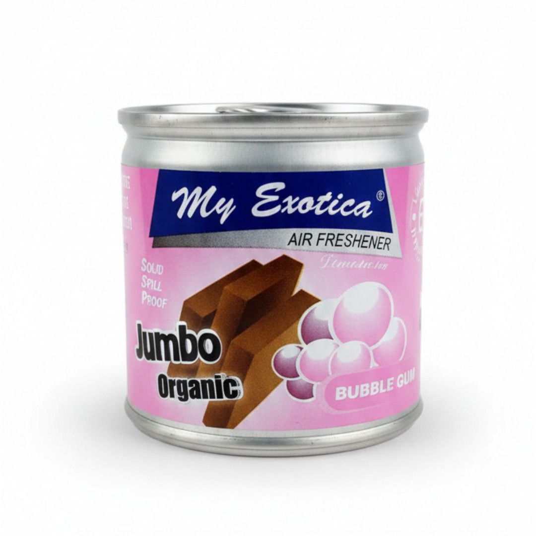Exotica Jumbo Organic Car Air freshener Can, Cup Holder