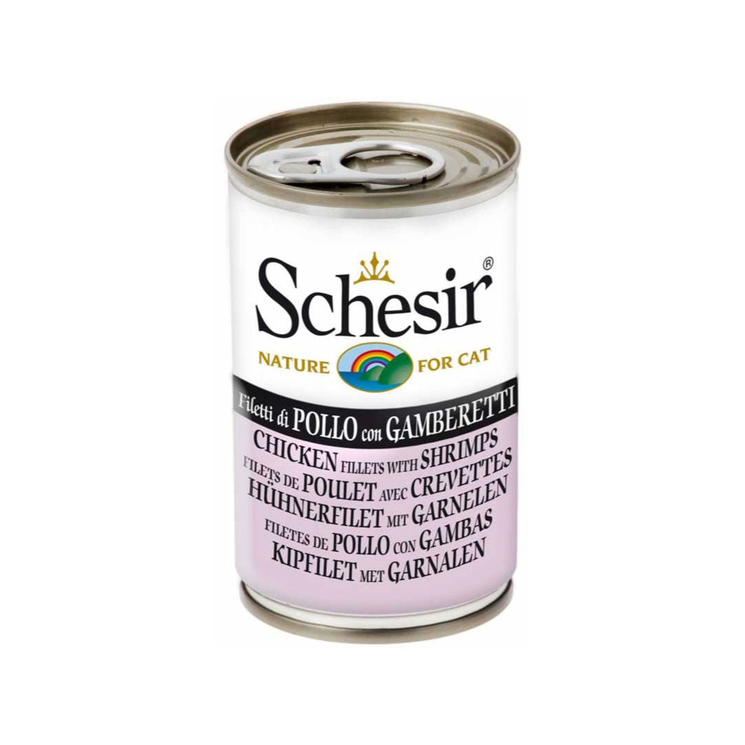 Schesir Rice in Jelly Canned Wet Cat Food, 140g