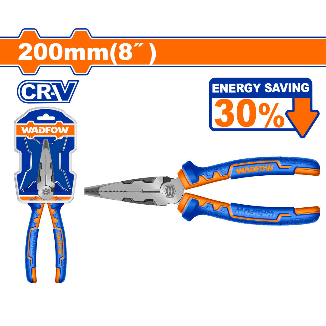 WADFOW High Leverage Long Nose Pliers